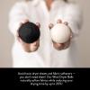 imageMollys Suds Wool Dryer Balls  XL Premium Organic Fabric Softener Hypoallergenic HandFelted Reusable Reduce Drying Time  White Set of 6Black  White