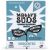 imageMollys Suds Laundry Detergent Sheets  Gentle on Sensitive Skin Powerful BioBased Enzymes StainFighting  Liquidless ampamp PlasticFree Packaging  70 Loads PeppermintUnscented
