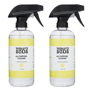 imageMollys Suds All Purpose Cleaner  Multi Surface Household Spray Powerful Versatile  Clean Simple Ingredients  Lemon Burst 16 oz 2 PackLemon Burst