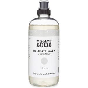 imageMollys Suds Delicate Wash Liquid Laundry Soap  Clean Simple Ingredients  Gently Removes Stains and Deodorizes  Lavender Scented 16 fl ozUnscented